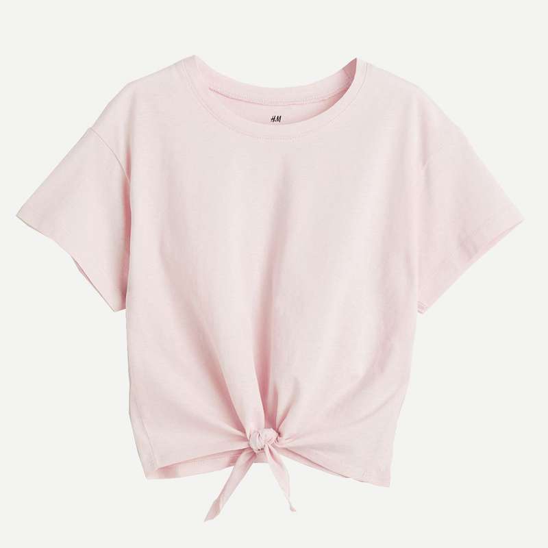 تی شرت دخترانه اچ اند ام مدل  0993000006