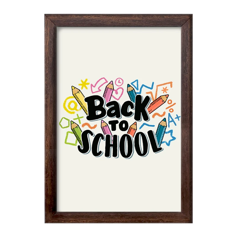 تابلو خندالو طرح بازگشت به مدرسه کد 30039