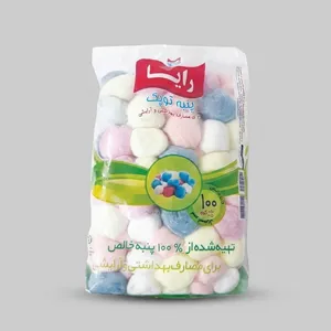 پنبه بهداشتی رایا کد 01 بسته 100 عددی
