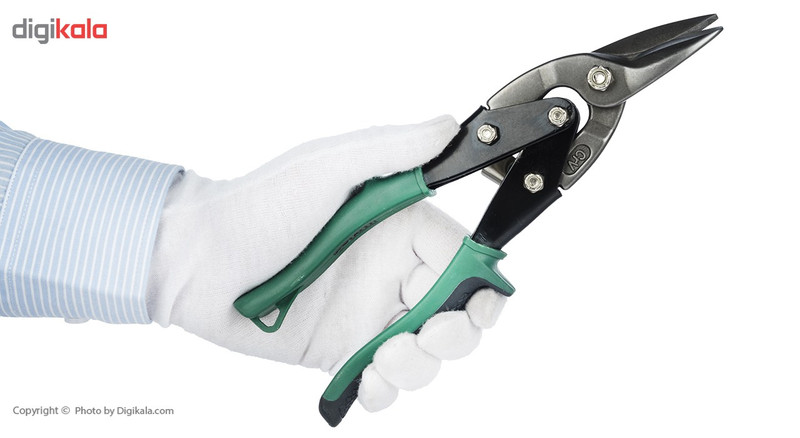 قیچی ورق بر چپ بر فاکس مدل VC010874A  طول 25 سانتی متر