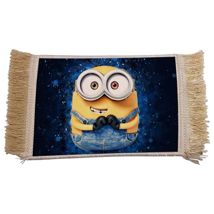 فرش ماشینی دیوارکوب مدل مینیون کد 21