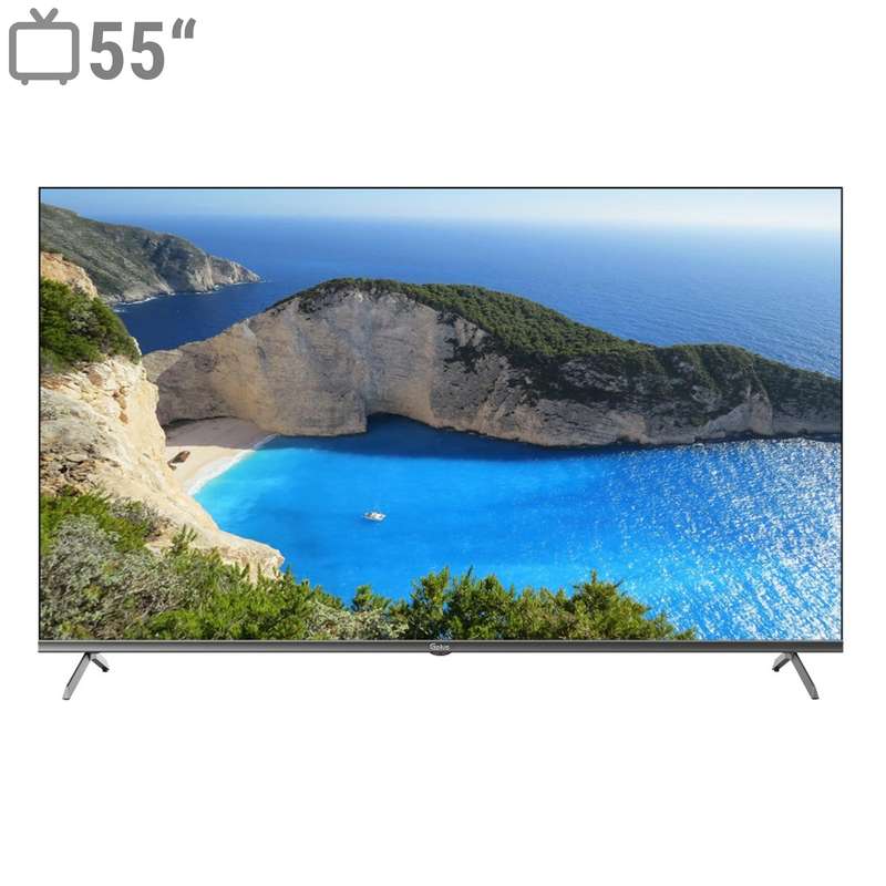 تلویزیون ال ای دی هوشمند جی پلاس مدل GTV-55SQ758NX سایز 55 اینچ