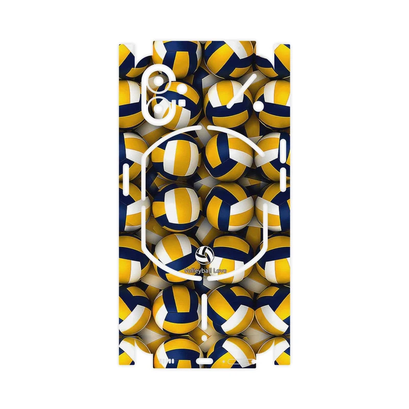 برچسب پوششی ماهوت مدل Volleyball-FullSkin مناسب برای گوشی موبایل ناتینگ Phone 1