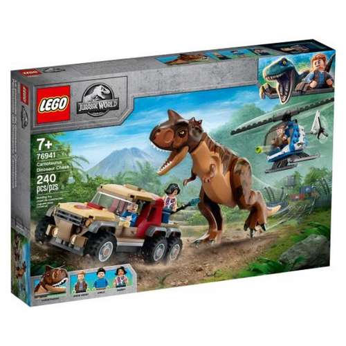 لگو مدل ژوراسیک ورد Carnotaurus Dinosaur Chase کد 76941