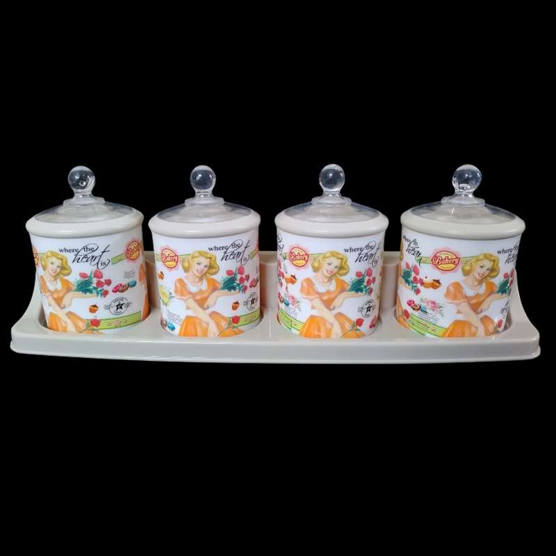 ست جا ادویه 5 پارچه مدل SA20