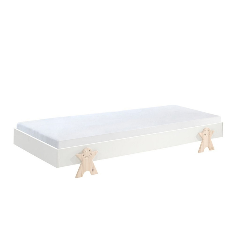 تخت خواب تک نفره مدل S-24 سایز 90×200 سانتی متر