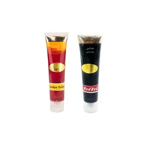 رنگ خوراکی ژله ای قرمز تیره و طلایی نیلیگون - 100 گرم بسته 2 عددی