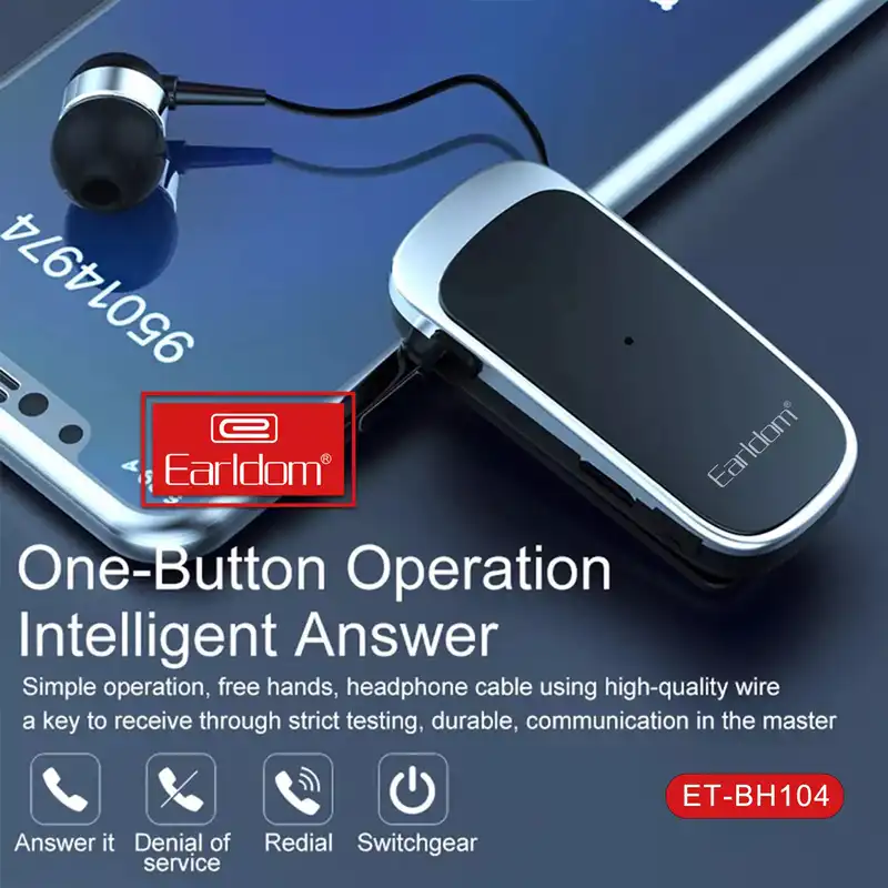 هندزفری بلوتوثی ارلدام مدل BH104