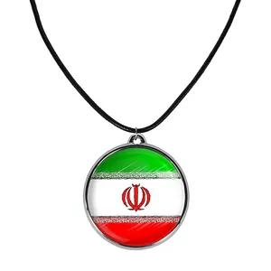 گردنبند خندالو مدل پرچم ایران کد 2395623947
