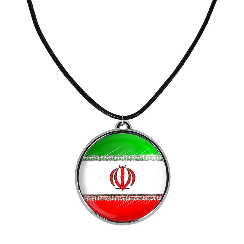 گردنبند خندالو مدل پرچم ایران کد 2395623947