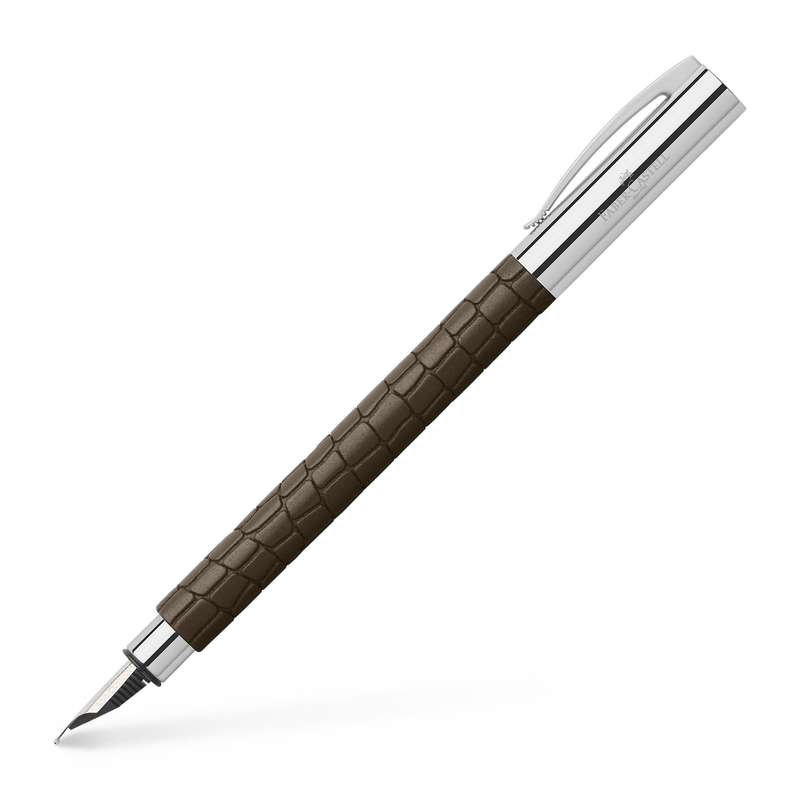 خودنویس فابر کاستل مدل Ambition Fountain Pen, 3D Croco - Medium