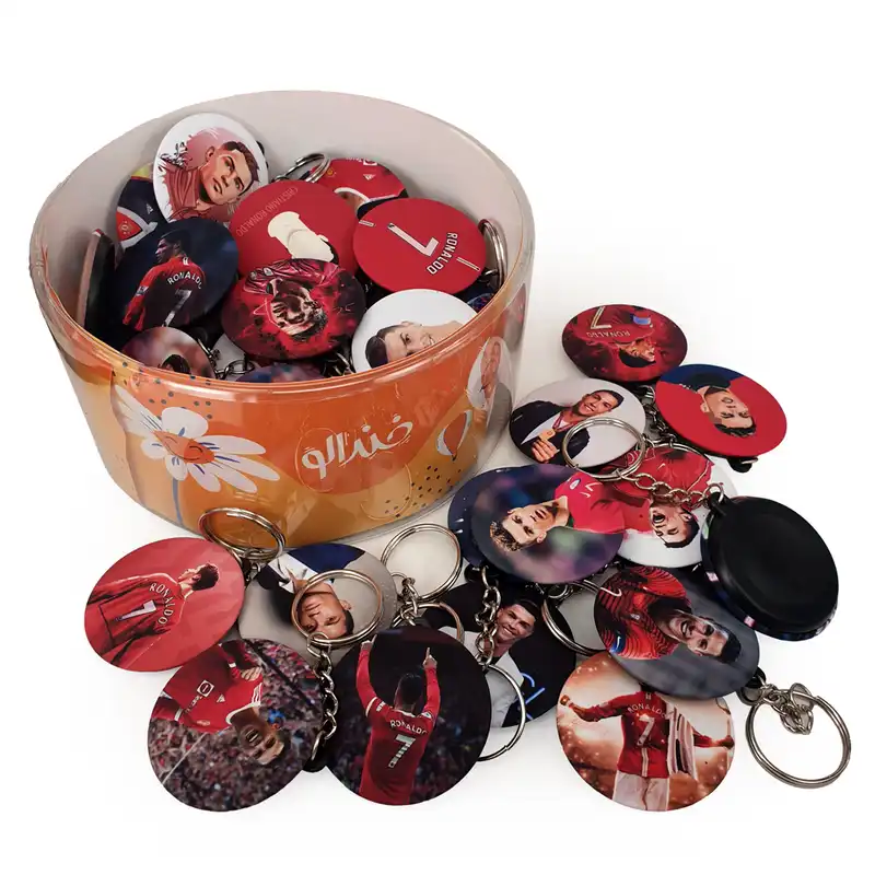 جاکلیدی خندالو مدل کریستیانو رونالدو کد 32 بسته 49 عددی