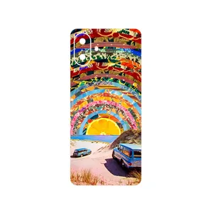 MAHOOT Collage of Orange Sky Cover Sticker for Samsung Galaxy A07