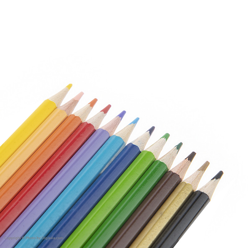 مداد رنگی 12 رنگ فکتیس مدل بیگانه ها کد F07112212