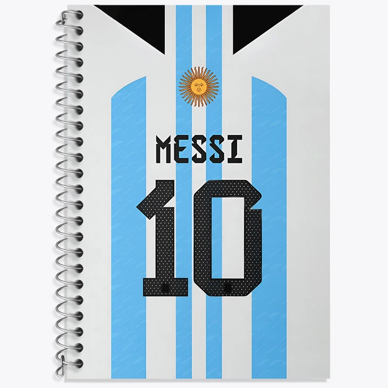 دفتر لغت 50 برگ خندالو طرح لیونل مسی کد N2828