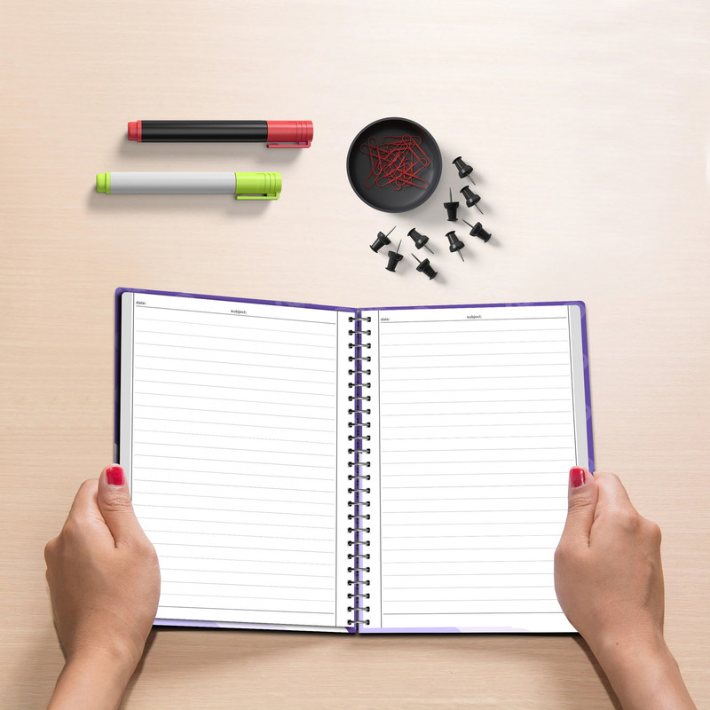 دفتر مشق 50 برگ مستر راد مدل کرومی طرح سرزمین عجایب کد fiory 2574