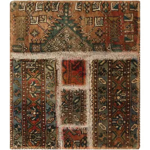 کلاژ فرش دستبافت نیم متری فرش هریس کد 101939