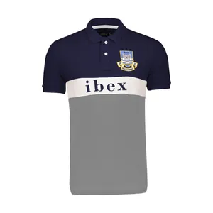 پولوشرت آستین کوتاه مردانه آیبکس مدل 97115 رنگ سرمه ای