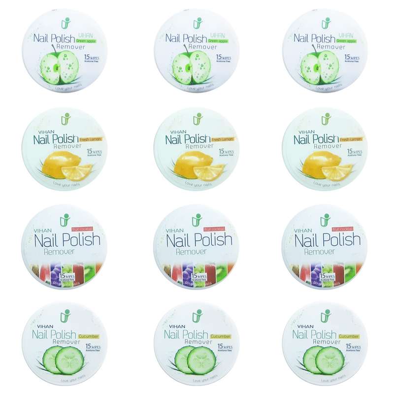 پد لاک پاک کن ویهان مدل 0012 مجموعه 12عددی