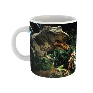ماگ مدل jurassic world  طرح دایناسور