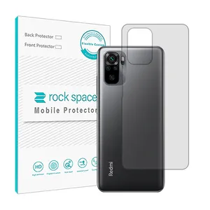 Transparent Rockspace HyGEL model phone back protector suitable for Xiaomi Redmi Note 10s mobile phone