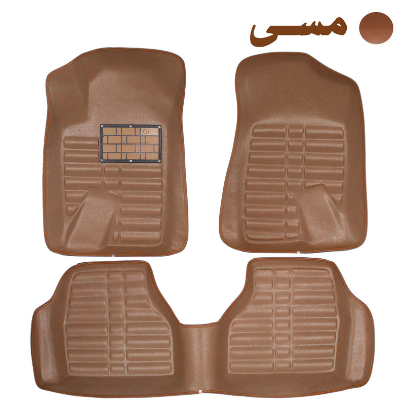 کفپوش سه بعدی خودرو مدل A-h مناسب برای سمند