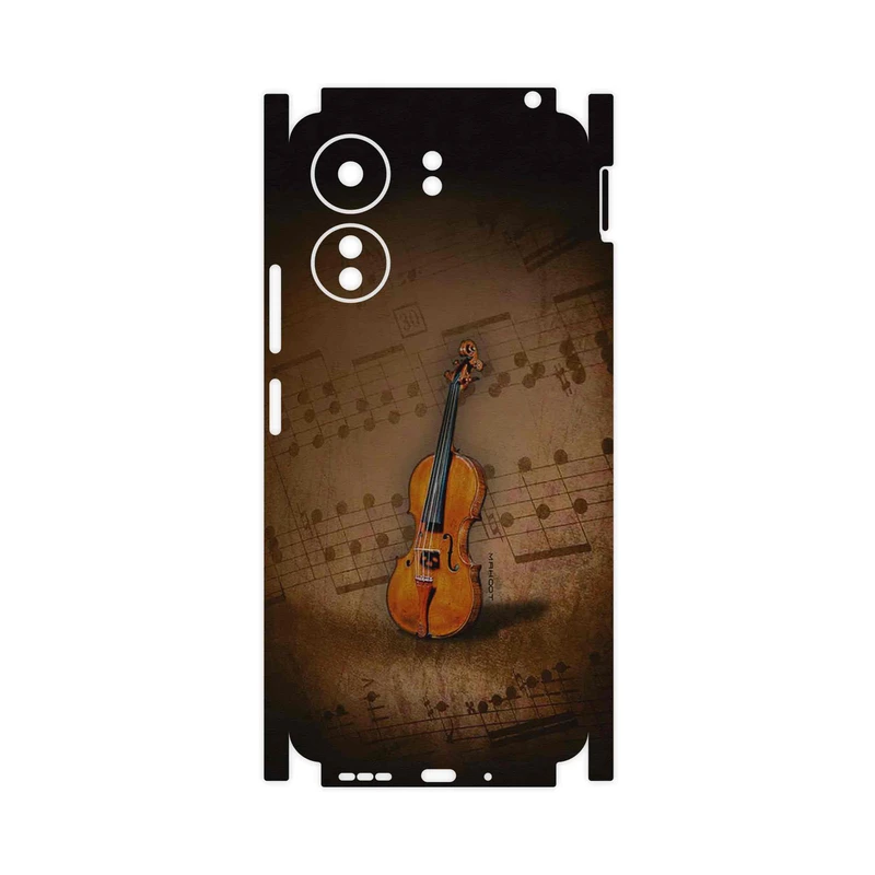 برچسب پوششی ماهوت مدل Violin_Instrument-FullSkin مناسب برای گوشی موبایل شیائومی Poco C65