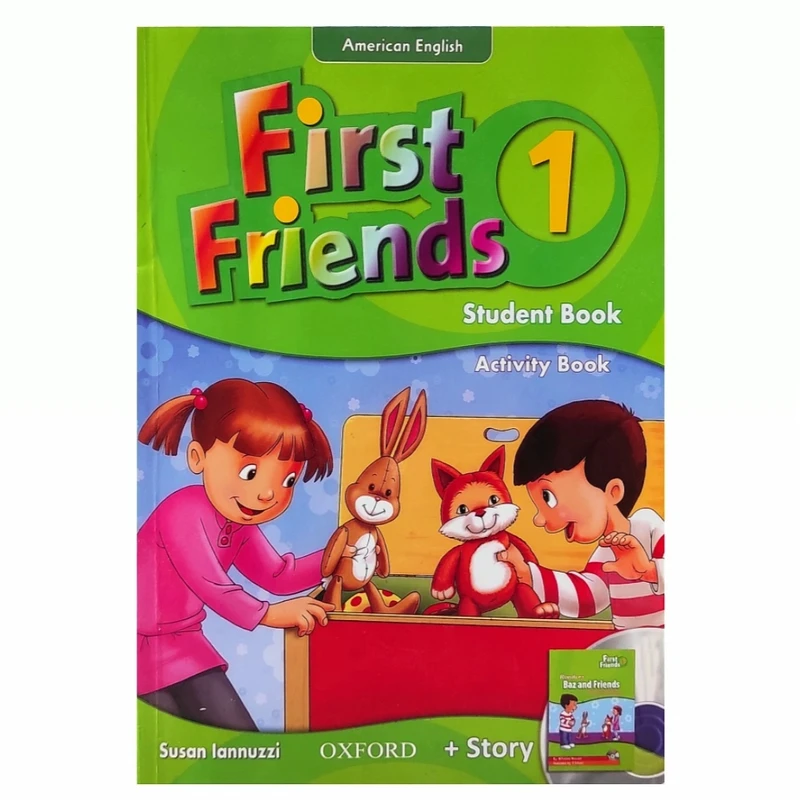 کتاب First Friends 1 به همراه کتاب داستان اثر Susan Iannuzzi انتشارات الوندپویان