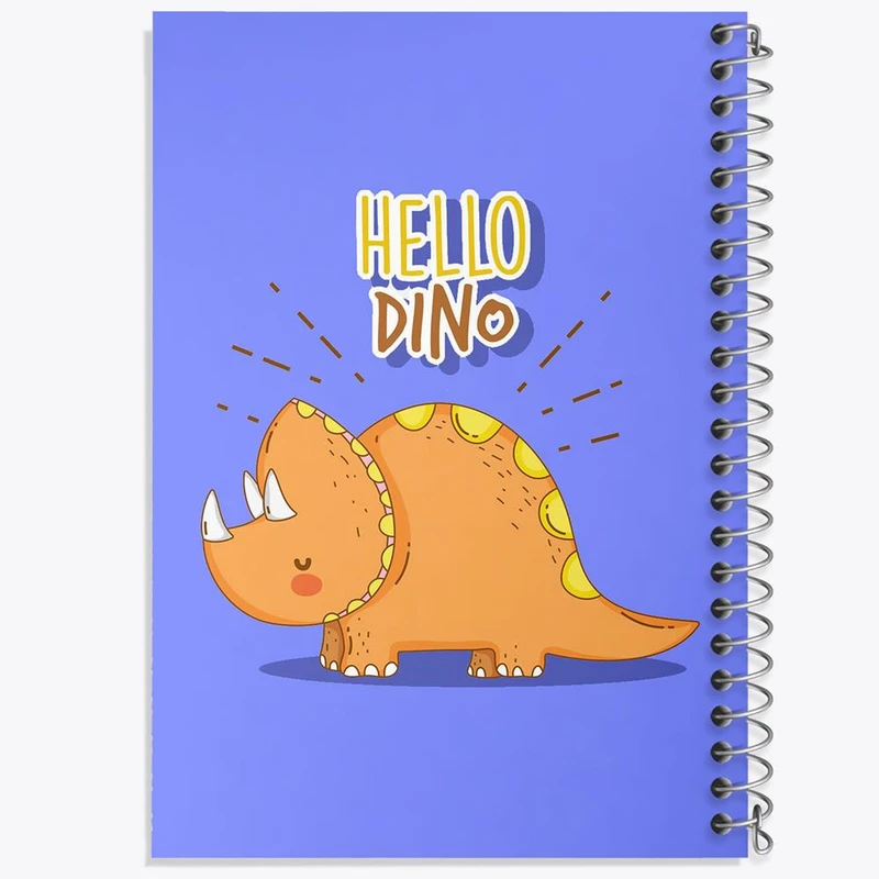 دفتر لیست خرید 50 برگ خندالو طرح دایناسور بامزه کد 29269