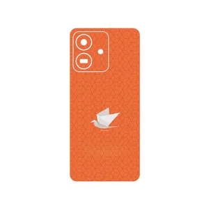 MAHOOT Minimalist origami bird Cover Sticker for Honor Play 10