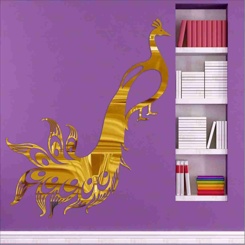آینه پلکسی گلس آماتیس مدل طاووس