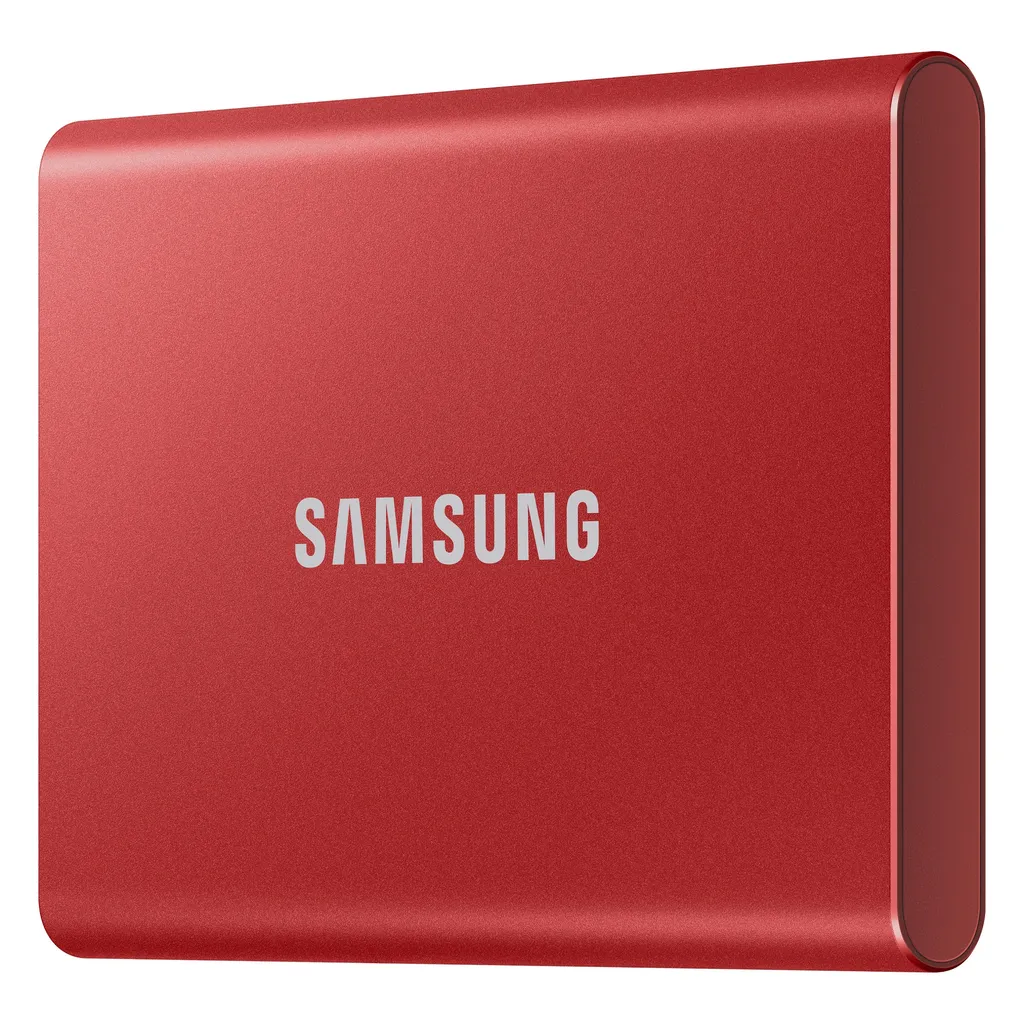 اس اس دی اکسترنال سامسونگ مدل Portable T7 ظرفیت 500 گیگابایت