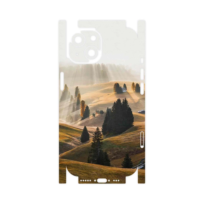 برچسب پوششی ماهوت مدل Foggy Plain-FullSkin مناسب برای گوشی موبایل اپل iPhone 15