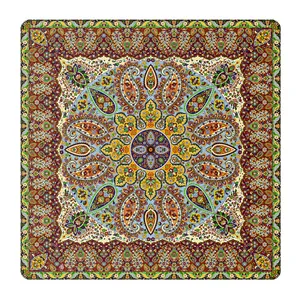 رومیزی ترمه حسینی طرح سپنتا کد 811