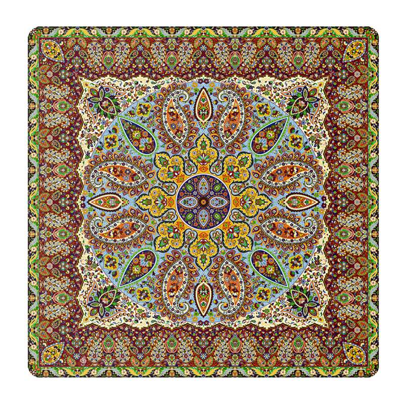 رومیزی ترمه حسینی طرح سپنتا کد 811