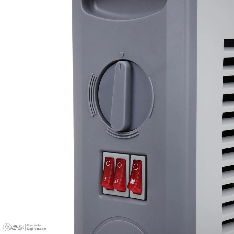 عکس شماره 4 : بخاری برقی پارس خزر مدل ch2000tl