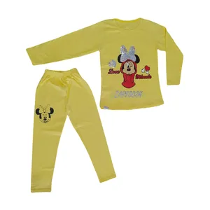 ست تیشرت و شلوار دخترانه مدل میکی موس 01