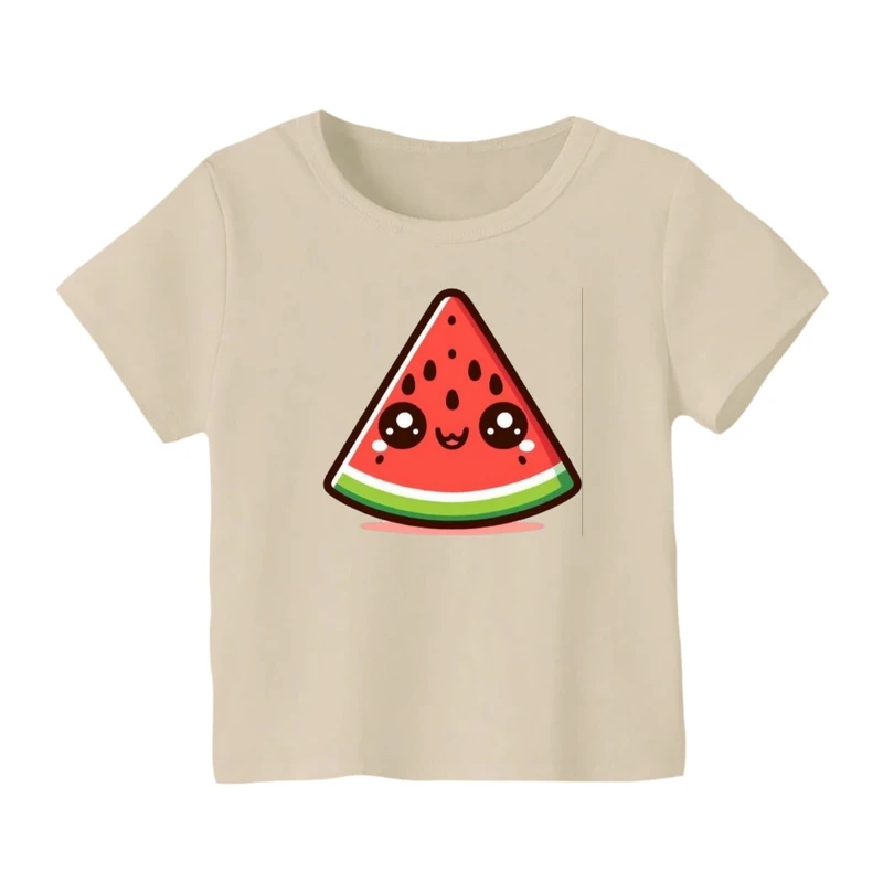 تی شرت آستین کوتاه بچگانه مدل هندوانه یلدایی کد 47