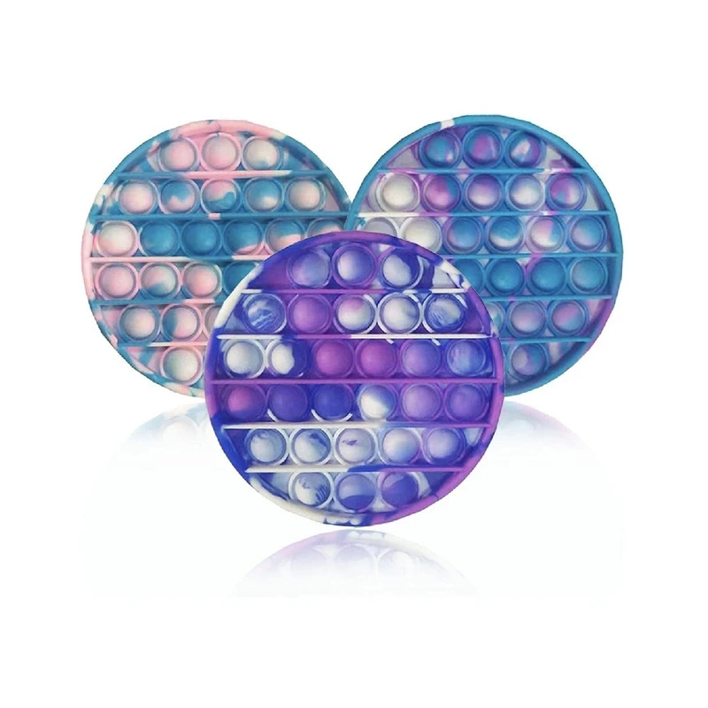 عکس شماره 2 : فیجت ضد استرس مدل پاپ ایت طرح دایره