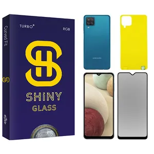 Atouchbo Shiny Privacy Screen Protector For samsung a12 With Back Protector