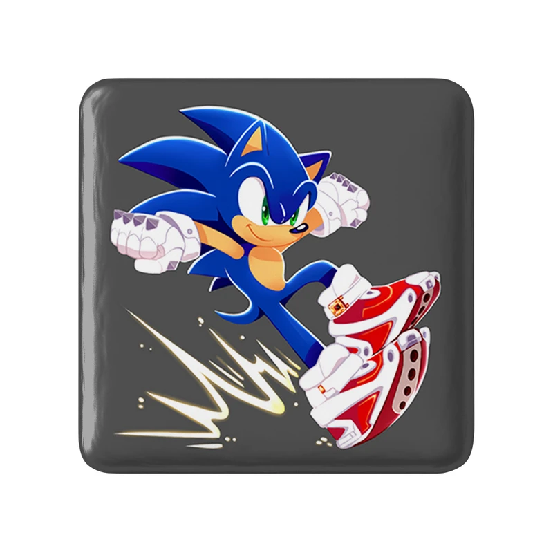 مگنت خندالو طرح سونیک (Sonic) مدل مربعی کد 37035