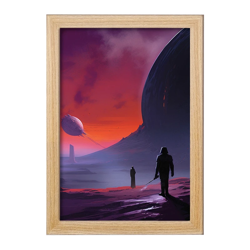 تابلو خندالو مدل جنگ ستارگان (Star Wars) کد F505