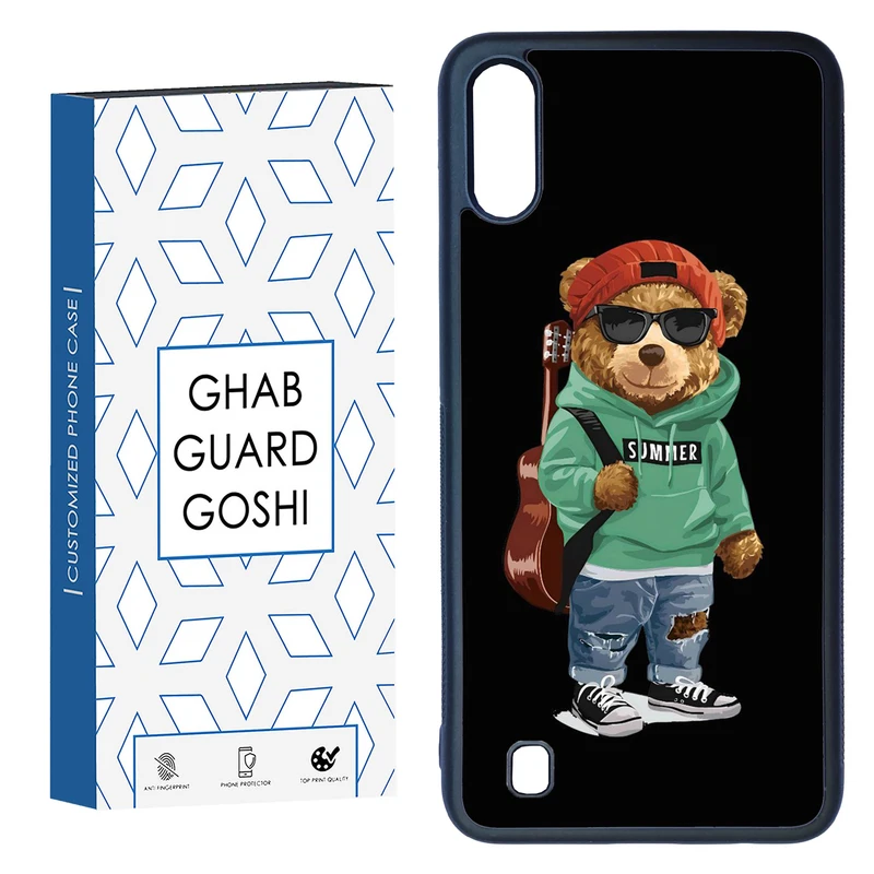 کاور قاب گارد گوشی طرح تدی کد TPU-041 مناسب برای گوشی موبایل سامسونگ Galaxy M10