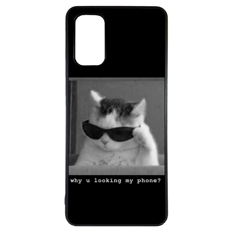 کاور طرح why u looking my phone مناسب برای گوشی موبایل سامسونگ galaxy a04s