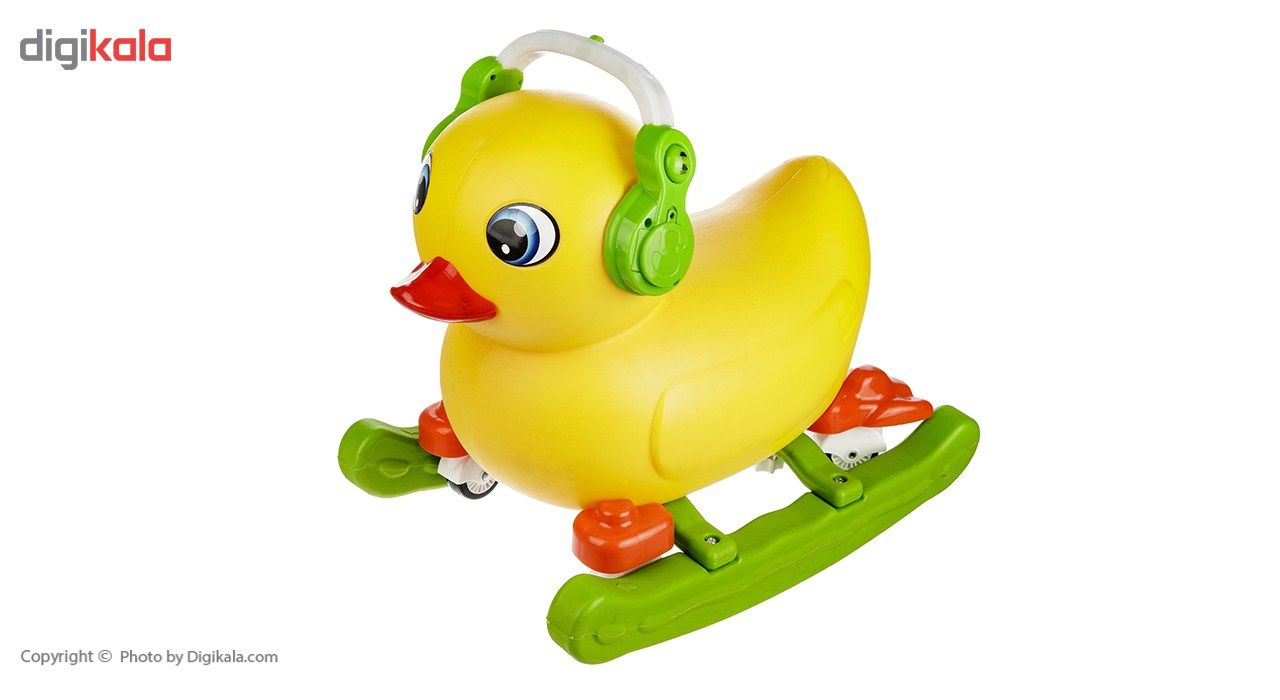راکر کودک مدل Headphone Duck