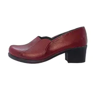 کفش پاشنه‌دار زنانه مدل چرم طبیعی کد 10