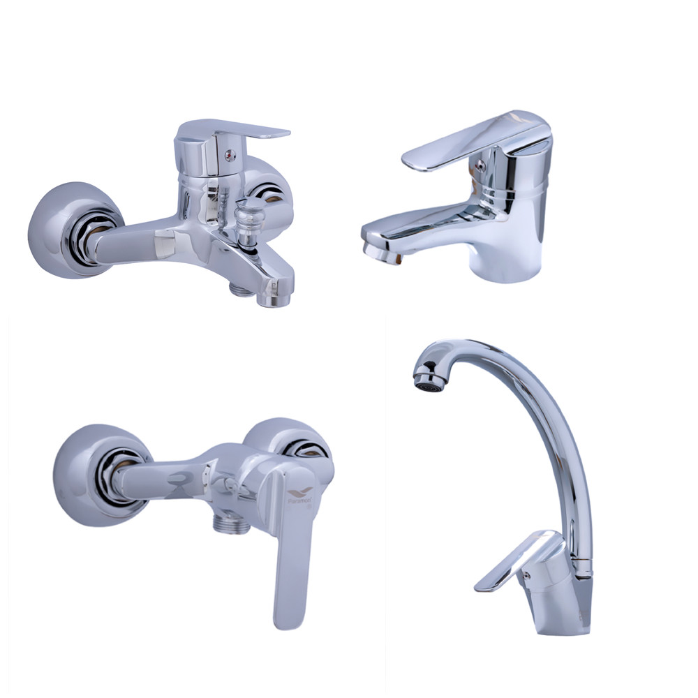 ست شیرآلات مدل پارامون ونیز مجموعه 4 عددی