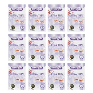کاندوم شادو مدل ultra thin مجموعه 12 عددی