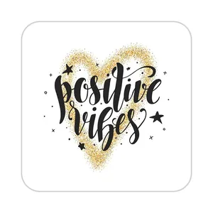 زیر لیوانی کاکتی طرح جملات انگیزشی و مثبت مدل mp25032