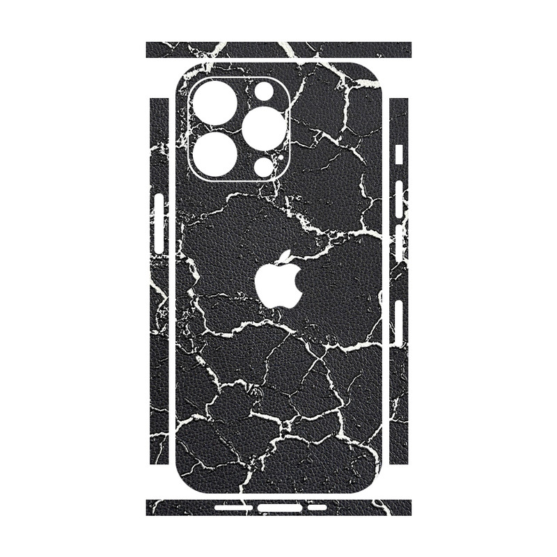 برچسب پوششی ریمکس مدل Leth طرح رعد و برق مناسب برای گوشی موبایل اپل iPhone 13 Pro